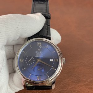 Omega De Ville Prestige Mens Watch 39.5mm | ETA 2627 | Blue Dial