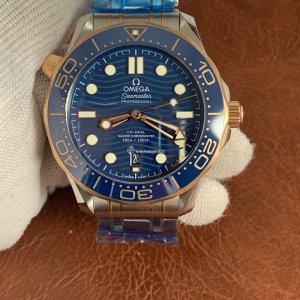 Omega Seamaster 300m Replica Watch - 42mm Men's Blue Dial | ETA8800