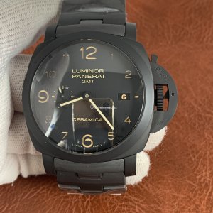 Panerai PAM438 Replica Watch - 44mm Automatic GMT - Luminor Tuttonero