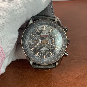 Omega Speedmaster Grey Side of the Moon Meteorite 44mm Replica - Cal.9301