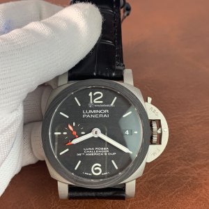Panerai Luminor Luna Rossa GMT 42mm PAM01096 Replica - Swiss P.9010 Automatic