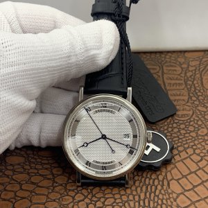 Breguet Classique 5177BB Mens Replica Watch - 38.5mm Automatic | Silver Dial