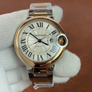 Cartier Ballon Bleu W2BB0004 Rose Gold Replica Watch - 42mm Men's