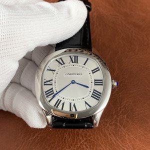 Cartier Drive De Cartier WGNM0007 Men's Automatic Watch - 39mm Silver Dial