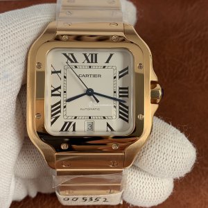 Cartier Santos De Cartier Mens XL WGSA0018 Replica - Swiss MY9015 | 40mm