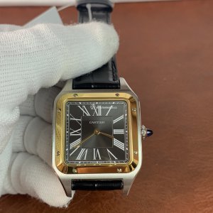 Cartier Santos De Cartier W2SA0015 Mens Watch - 43mm Rose Gold Replica