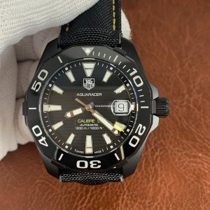 Tag Heuer Aquaracer Calibre 5 Men's Watch - 45mm Black Dial ETA2671