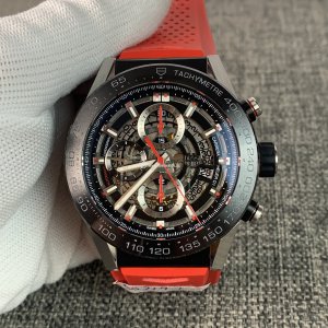 Tag Heuer Carrera Calibre HEUER 01 CAR2A1Z.FT6050 Replica - Men's 45mm Chronograph