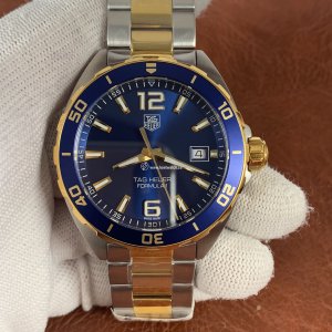 Tag Heuer Formula 1 Mens Watch - Swiss Quartz 41mm Steel Blue Dial