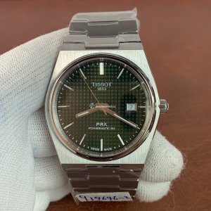 Tissot T-Classic PRX Powermatic 80 Green Replica Watch | 40mm | 2824 Movement