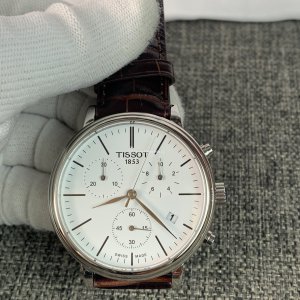 Tissot Men Tradition Chronograph Replica Watch - 42mm Quartz Chrono | ETA 256.031
