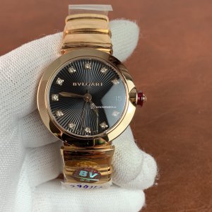 Bvlgari Lvcea Ladies Watch | 28mm Steel & Gold | Swiss BVL033 Movement