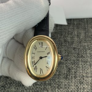 Cartier Baignoire WGBA0007 Black Replica Watch for Women - 32mm Quartz