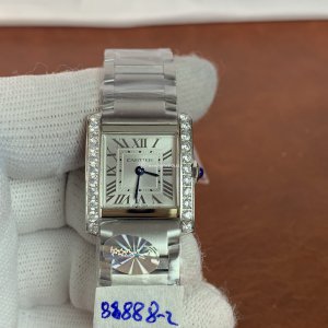 Cartier Tank W4TA0008 Replica Watch for Women - Quartz 25mm