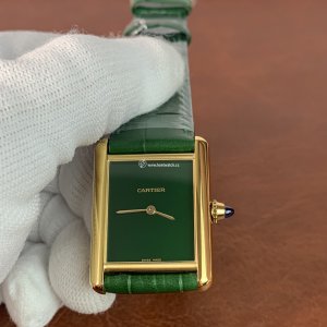 Cartier Tank WGTA0091 Green Replica Watch for Women | Swiss Quartz