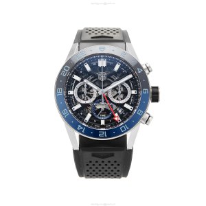 TAG Heuer Carrera CBG2A1Z.FT6157 | 45mm Automatic Black Dial | Stainless Steel