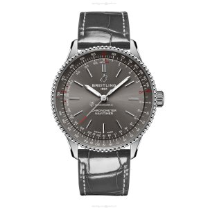Breitling Navitimer 36mm Automatic Grey Dial - Stainless Steel Watch