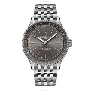 Breitling Navitimer 36mm Automatic Grey Dial - Stainless Steel Watch