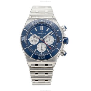 Breitling Chronomat AB0136161C1A1 | 44mm Automatic Blue Dial | Stainless Steel & Ceramic