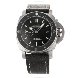 Pre-Owned Panerai Submersible PAM00389 - 47mm Titanium Automatic Watch