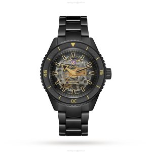 Rado Captain Cook R32147162 - Ceramic Automatic Skeleton Watch - 43mm