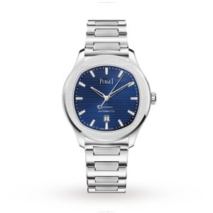 Piaget Polo G0A46018 Automatic Watch - 36mm Blue Dial - Stainless Steel