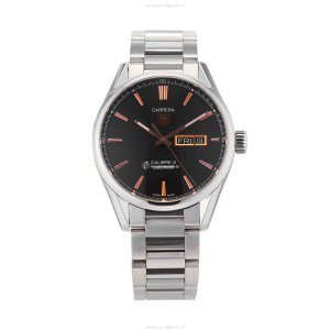 TAG Heuer Carrera WAR201C.BA0723 | 41mm Automatic Black Dial | Stainless Steel