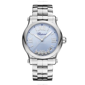 Chopard Happy Sport 36mm Stainless Steel Blue Dial Quartz Watch | 278582-3008