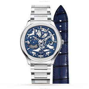 Piaget Polo G0A45004 Automatic Blue Dial Stainless Steel Replica Watch