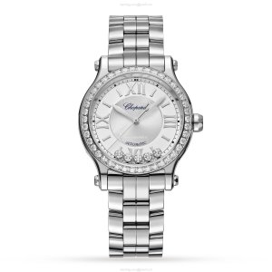 Chopard Happy Sport Automatic Watch | Silver Dial | Stainless Steel