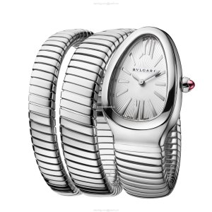 Bvlgari Serpenti 101911 Grey Dial Replica Watch | 35mm Stainless Steel Quartz