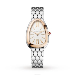 BVLGARI Serpenti Seduttori 103144 Watch | 33mm Stainless Steel & Gold