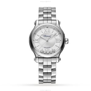 Chopard Happy Sport Automatic Watch | Silver Dial | Stainless Steel