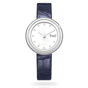 Piaget Possession G0A43090 - 34mm Stainless Steel Quartz Watch - Silver Dial