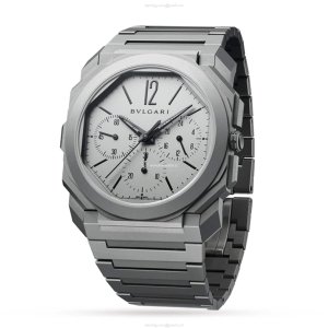 Bvlgari Octo 103068 Automatic Watch - 42mm Titanium Grey Dial