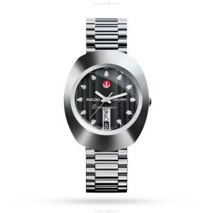 Rado DiaStar R12408613 Automatic Watch - Black Dial | Hard Metal Case