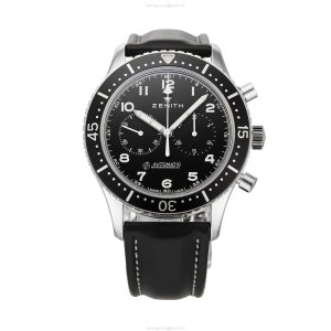 Zenith 03.2240.4069/21.C774 Automatic Watch - 43mm Stainless Steel - Black Dial