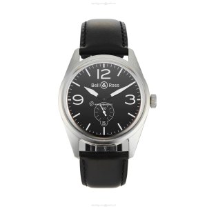 Bell & Ross BRV123-BL-ST/SCA Automatic Watch - 41mm Black Dial | Stainless Steel