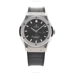 Hublot Classic Fusion 42mm Titanium Automatic Grey Watch | Replica