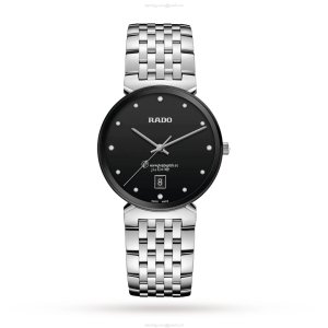 Rado Florence R48912733 | 38mm Black Dial | Stainless Steel Quartz Watch