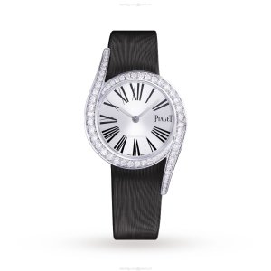 Piaget Limelight G0A42150 - 18ct White Gold Quartz Watch - Silver Dial 26mm