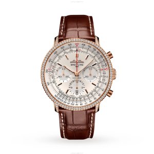 Breitling Navitimer 41mm 18ct Rose Gold Automatic Cream Dial Replica