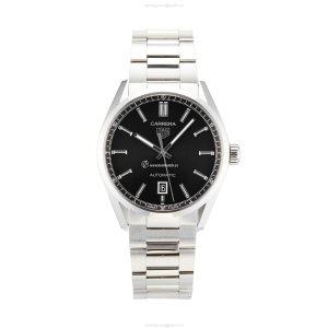TAG Heuer Carrera WBN2110.BA0639 | 39mm Automatic Black Dial | Stainless Steel