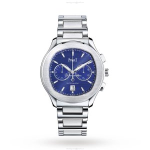 Piaget Polo G0A41006 Automatic Watch - 42mm Stainless Steel Blue Dial