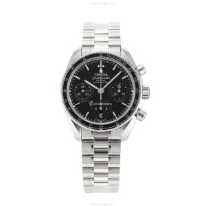 Omega Speedmaster 38mm Automatic Chronograph - Black Dial Stainless Steel