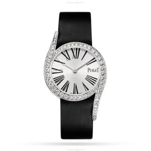 Piaget Limelight G0A38160 | 18ct White Gold & Satin | Quartz Silver Dial