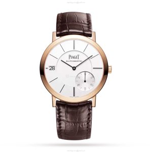 Piaget Altiplano G0A38131 - 40mm Rose Gold Automatic Watch - Silver Dial