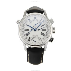 Longines Heritage L4.797.4.71.2 | 41mm Automatic | Stainless Steel & Leather