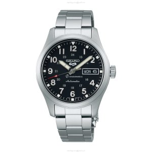 Seiko 5 Sports SRPJ81K1 - 36mm Black Automatic Watch - Stainless Steel