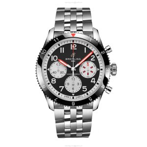 Breitling Aviator 8 Automatic Watch - 42mm Stainless Steel Black Dial